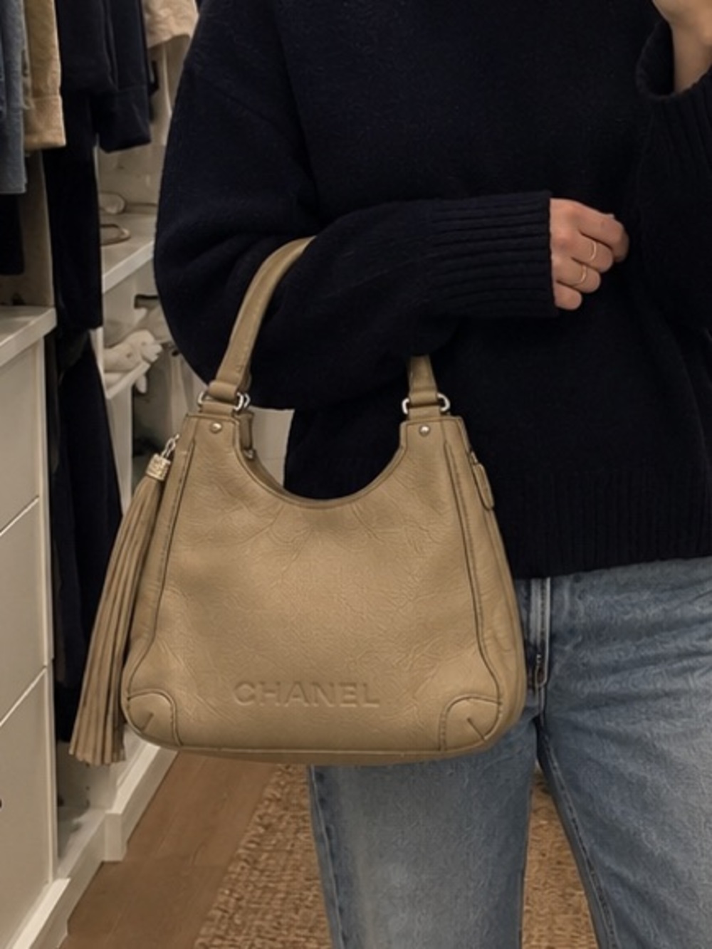 CHANEL LAX TASSEL HOBO